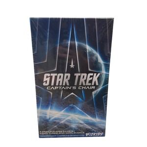 Star Trek Captains Chair Board Game WizKids Deckbuilding Game New Sealed